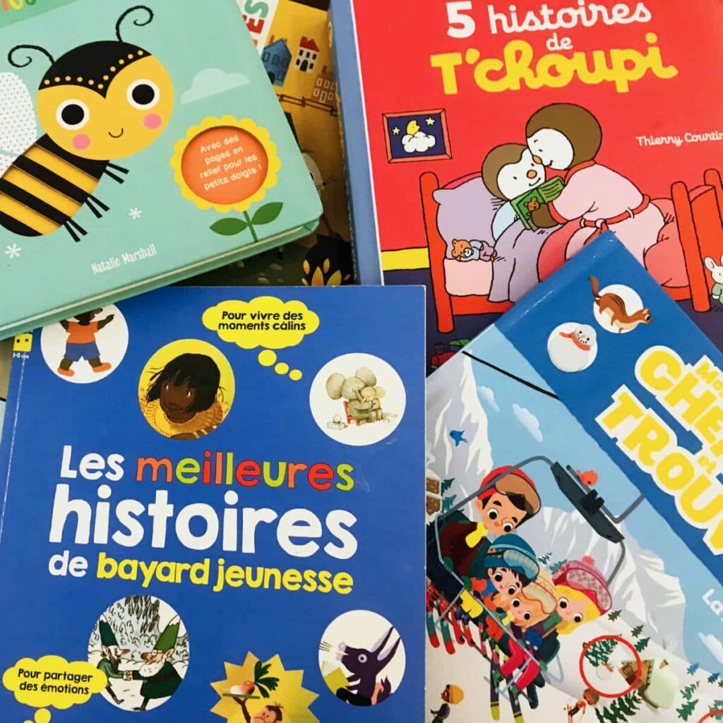 children’s books for learning French