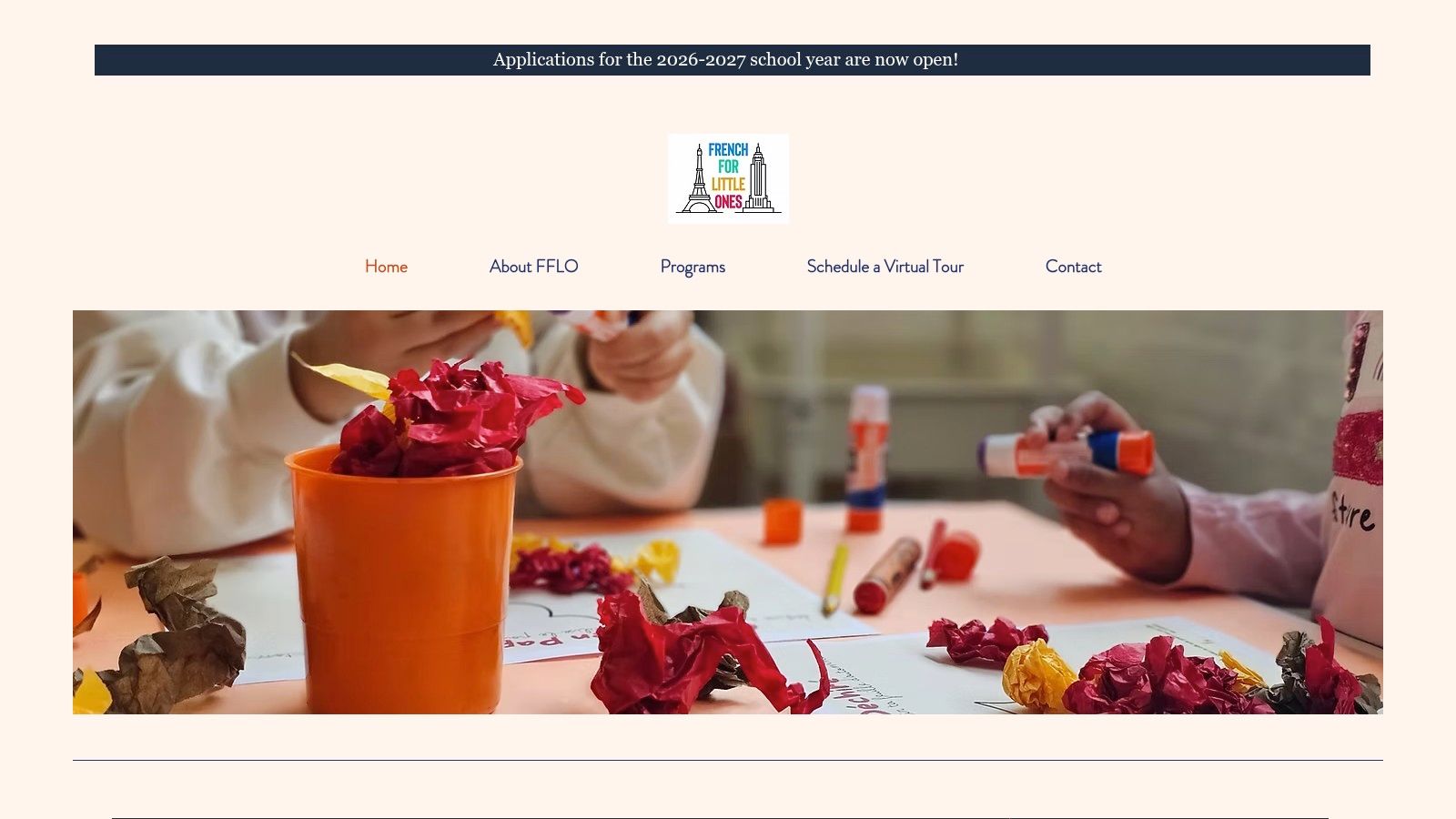 French for Little Ones (FFLO) – French Immersion Playschool