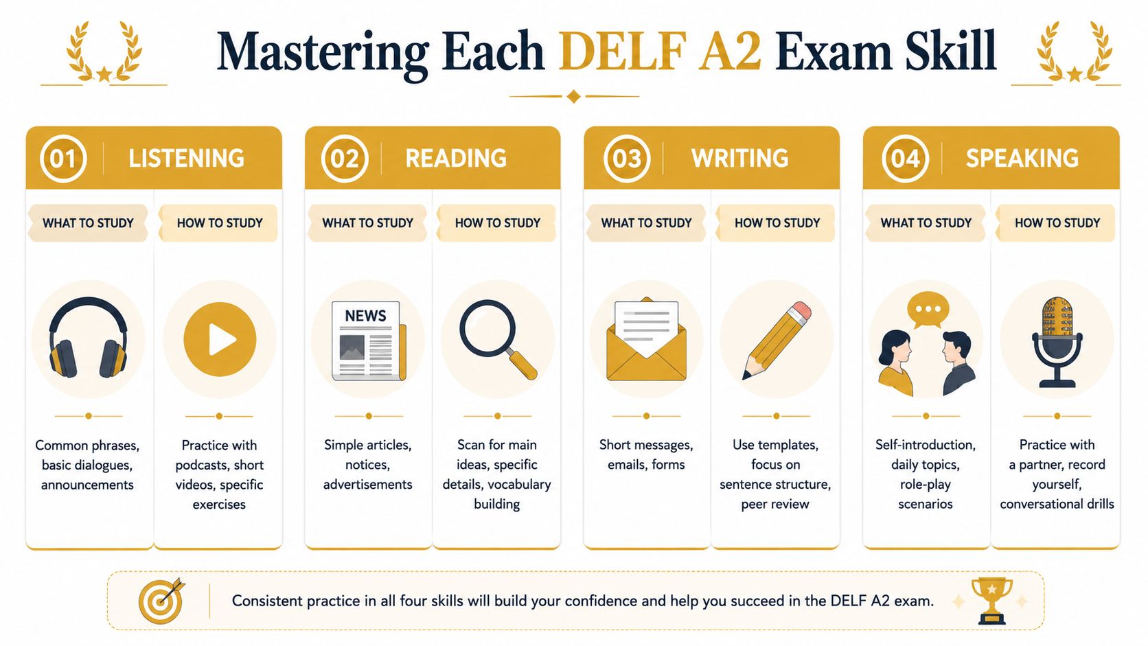 Targeted Practice to Master Each Exam Skill