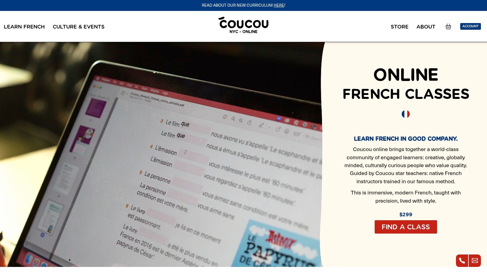Coucou French Classes