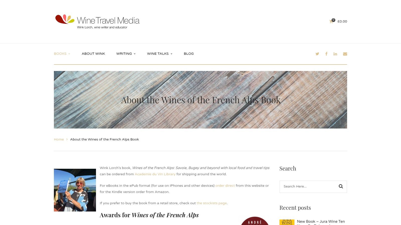 For the Adventurous Palate: Wines of the French Alps by Wink Lorch