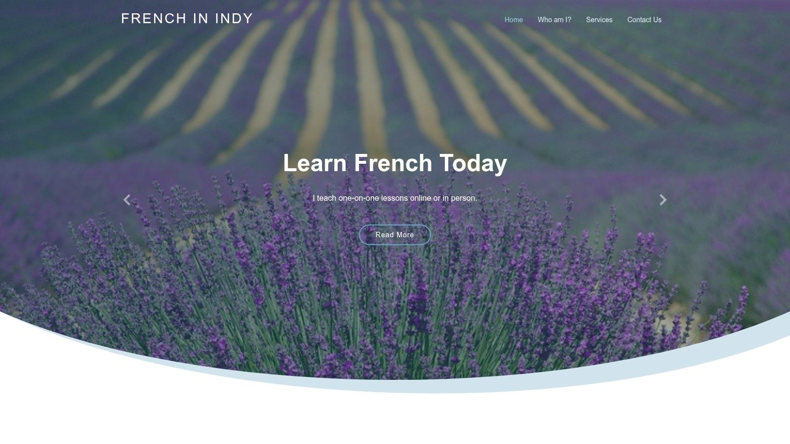 French in Indy (private tutoring with Amandine)