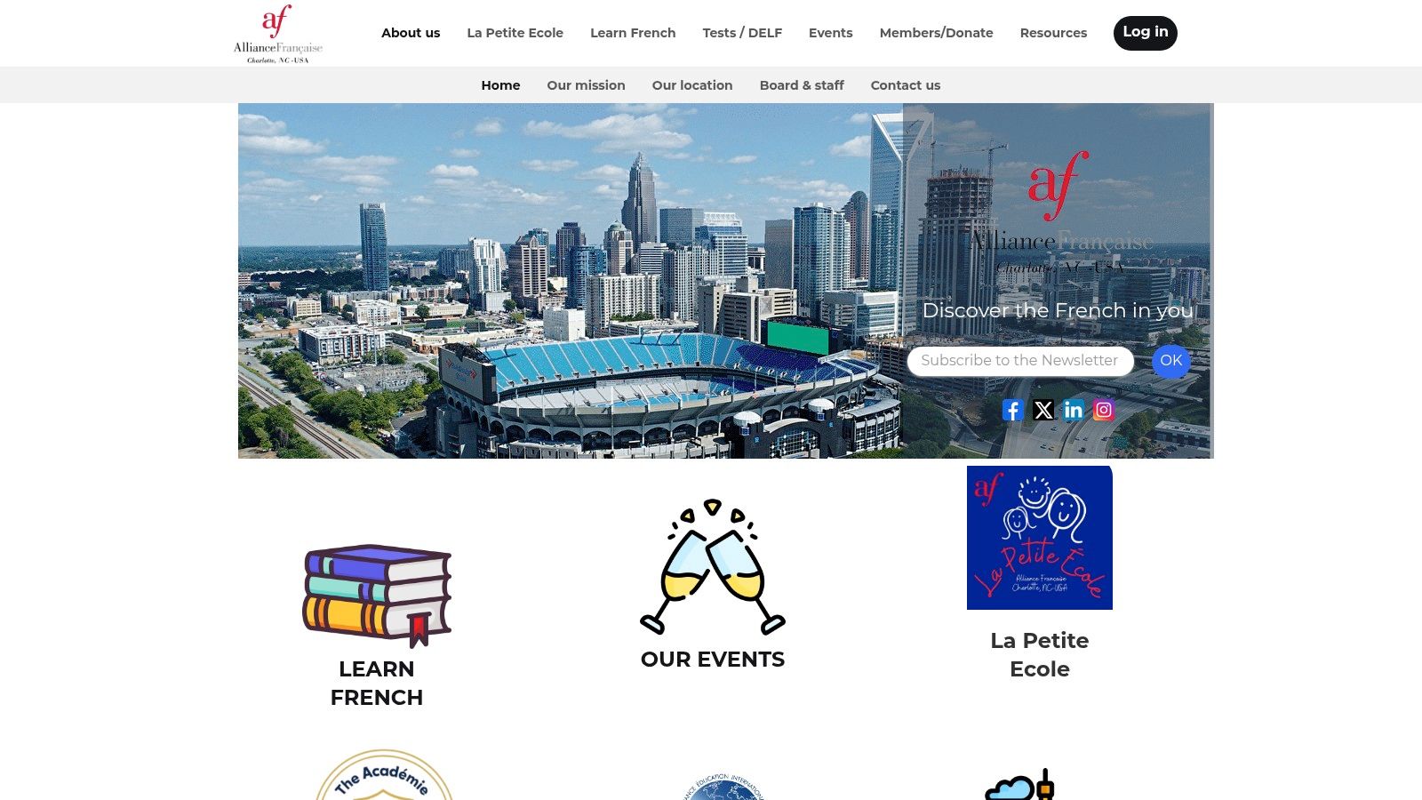 Alliance Française de Charlotte: Best for Community and Culture