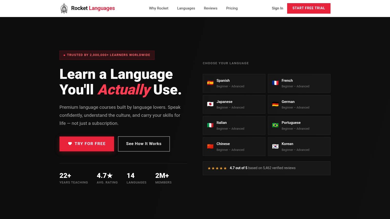Rocket Languages