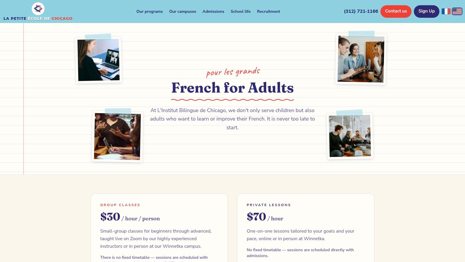 La Petite École de Chicago / L'Institut Bilingue